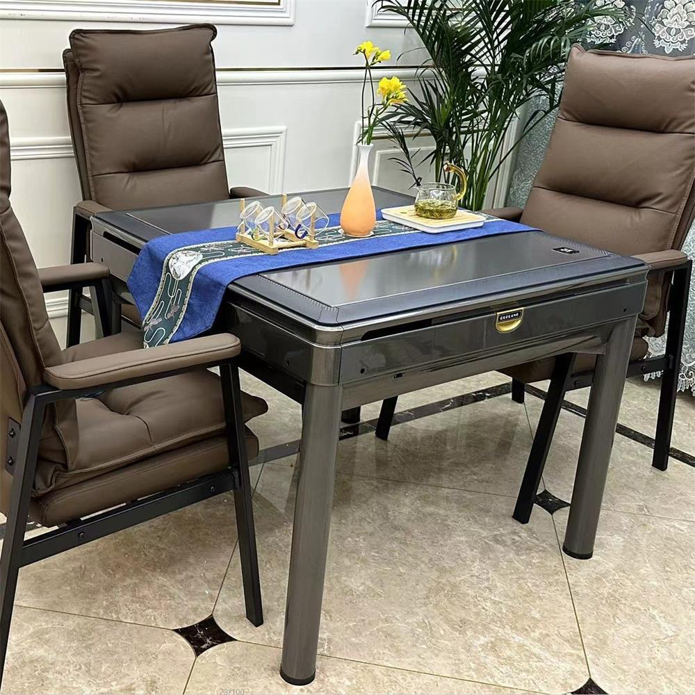 棋牌室专用打麻将椅子茶楼久坐不累舒适家用麻将馆会议靠背凳子