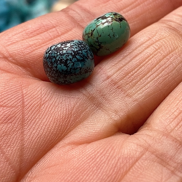 绿松石珠宝奇石未镶嵌