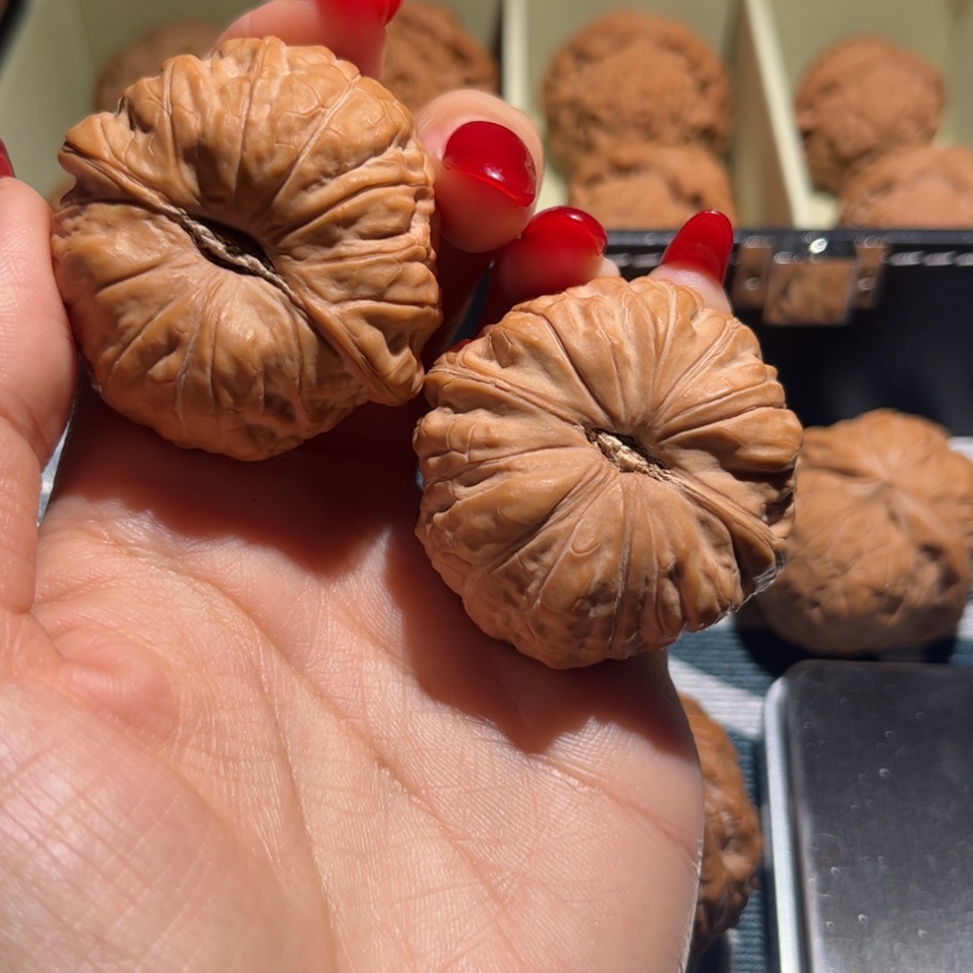 童***乐文玩核桃吊坠南瓜42