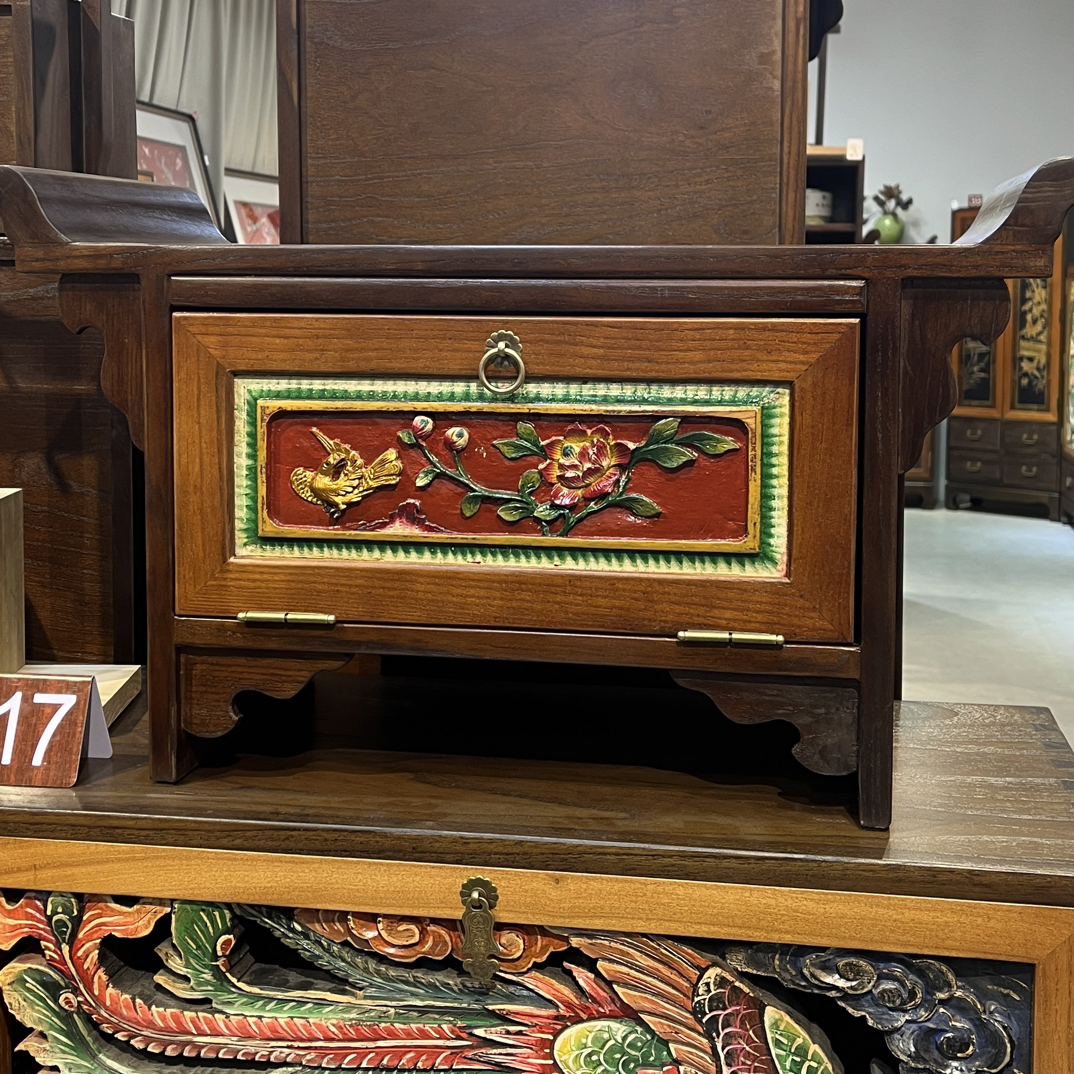 复古家具实木家用纯手工家具床头柜古典新中式