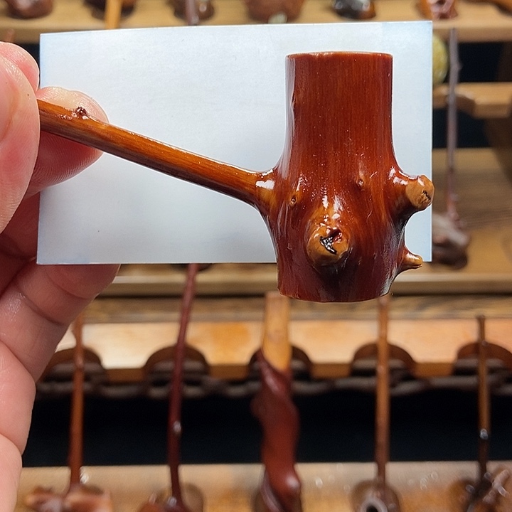 木檬子木文玩烟斗