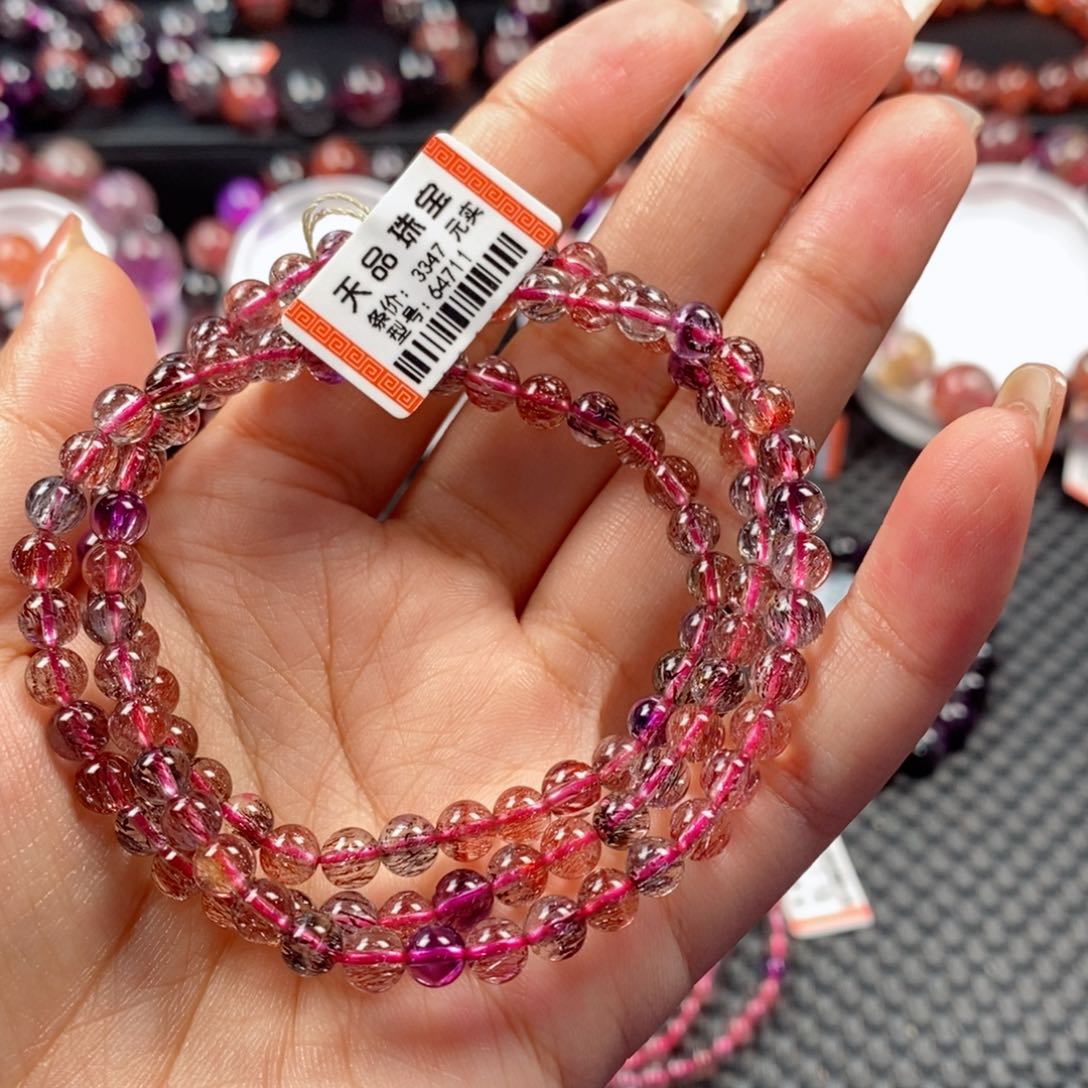 水晶手链未镶嵌超七64711