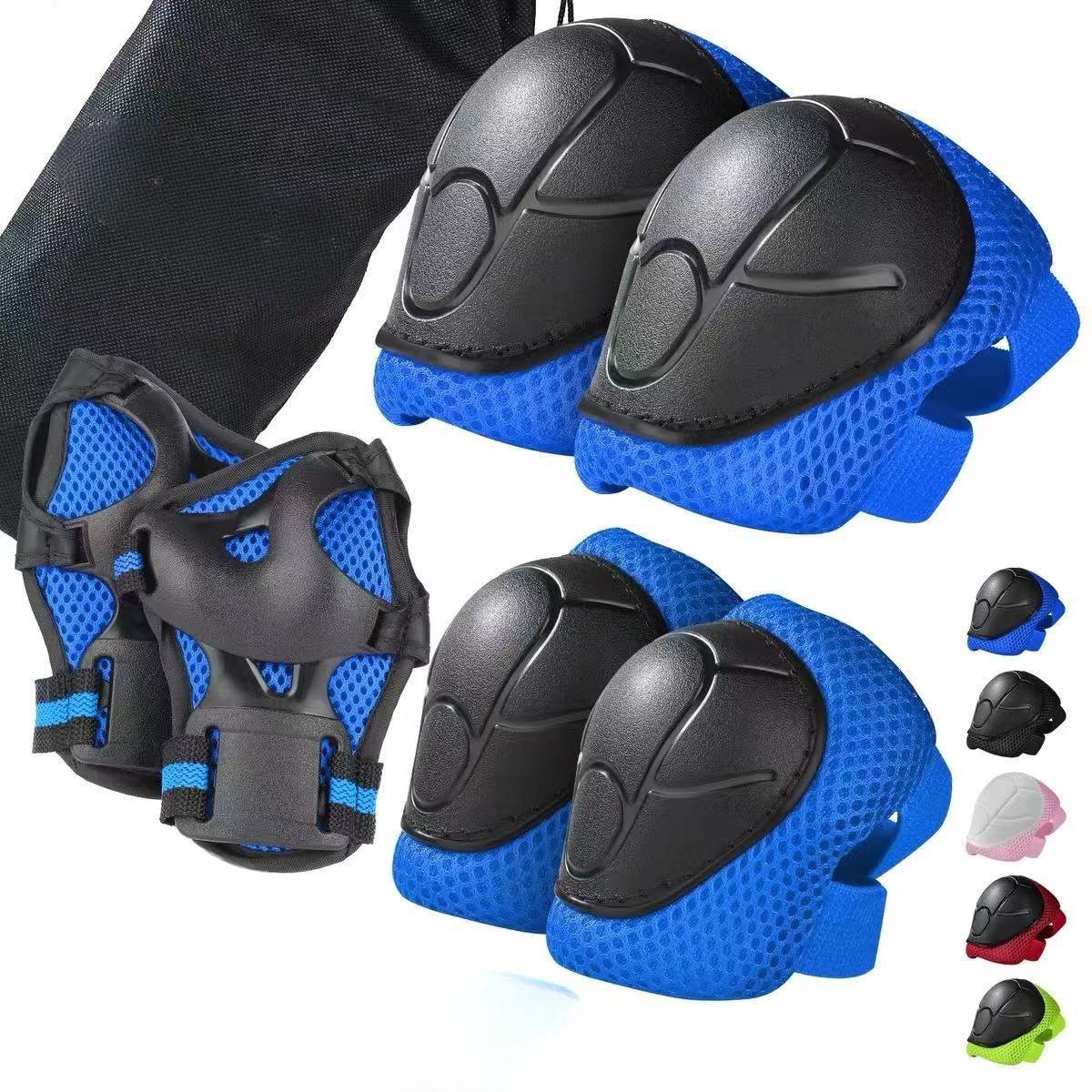 儿童滑板车滑轮车自行车护具6件套Z1208