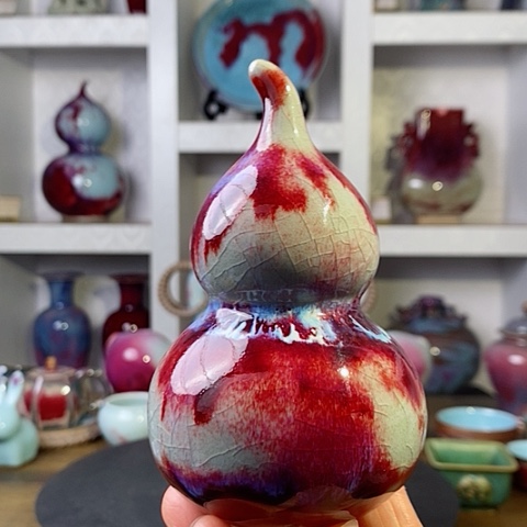 摆件禹州神后钧瓷原产地~