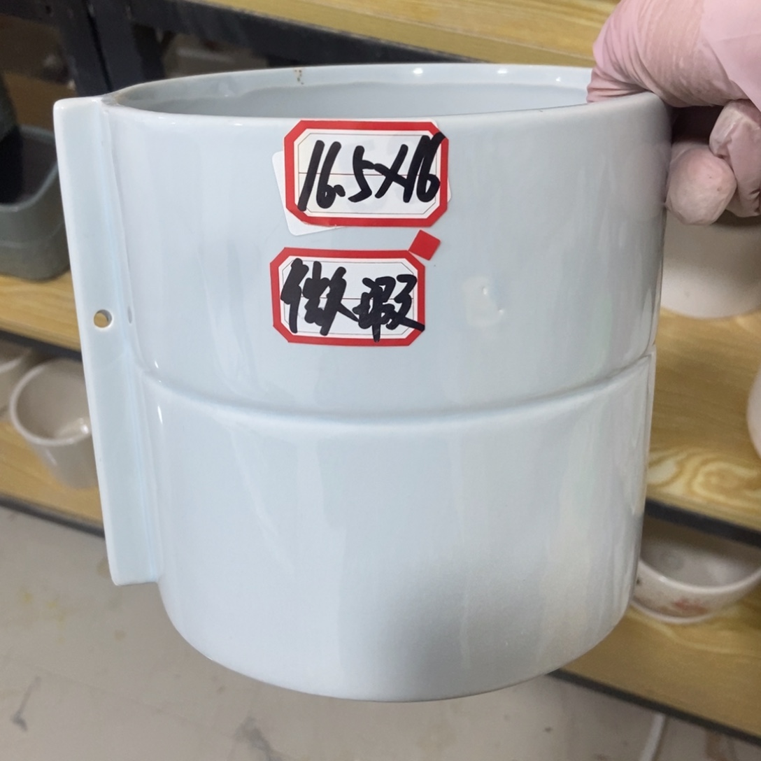 红陶高温陶瓷花盆