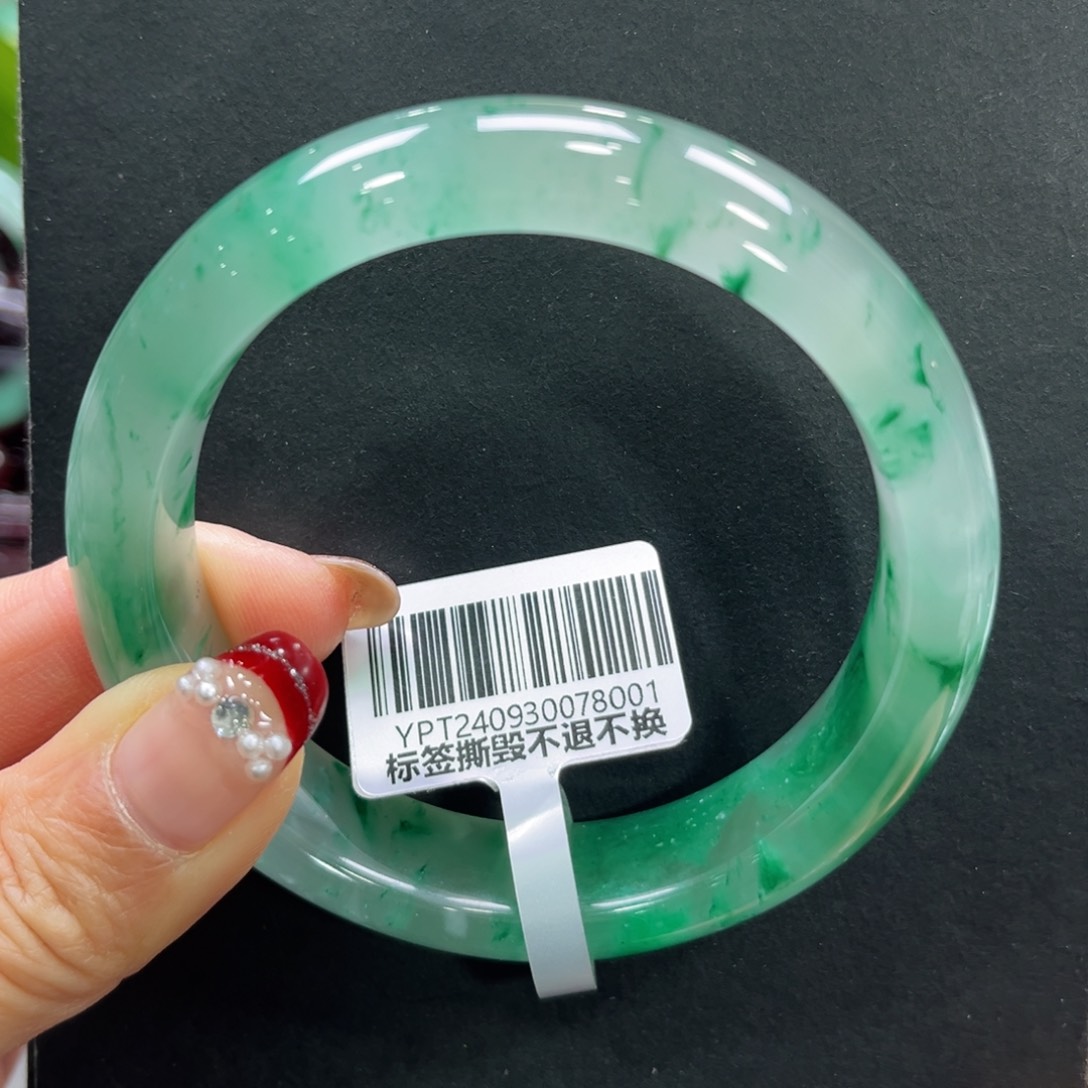 石英质玉手镯未镶嵌瑶**期➕小玥58