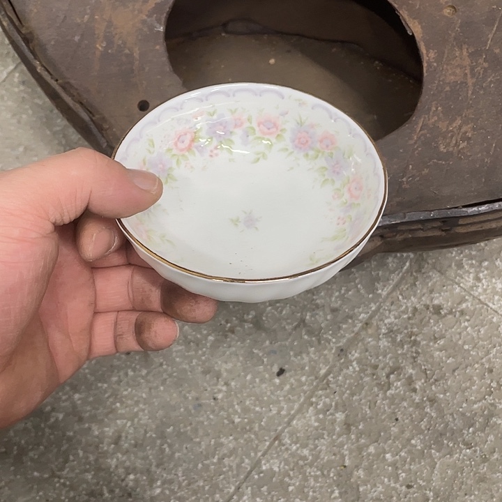 孤***舟摆件老讷精品盘子