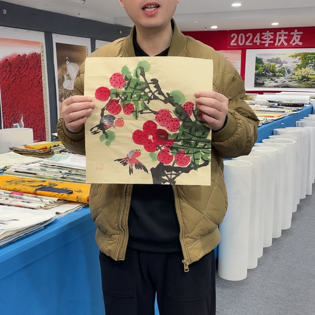 国画今天早上作品展示