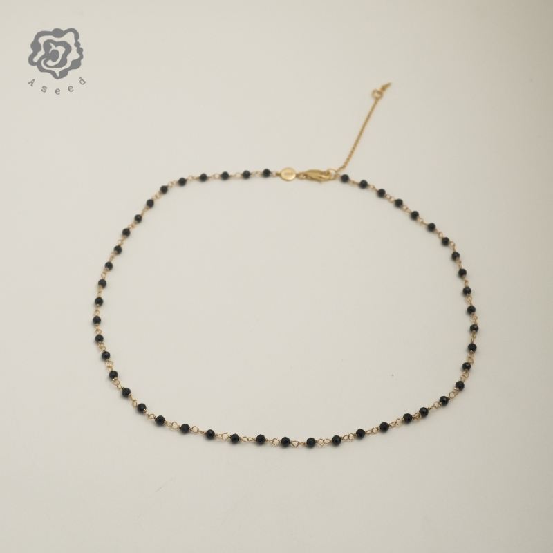 坠链均925银 【满天星】925银石头手工锁骨项链设计师款式满天星