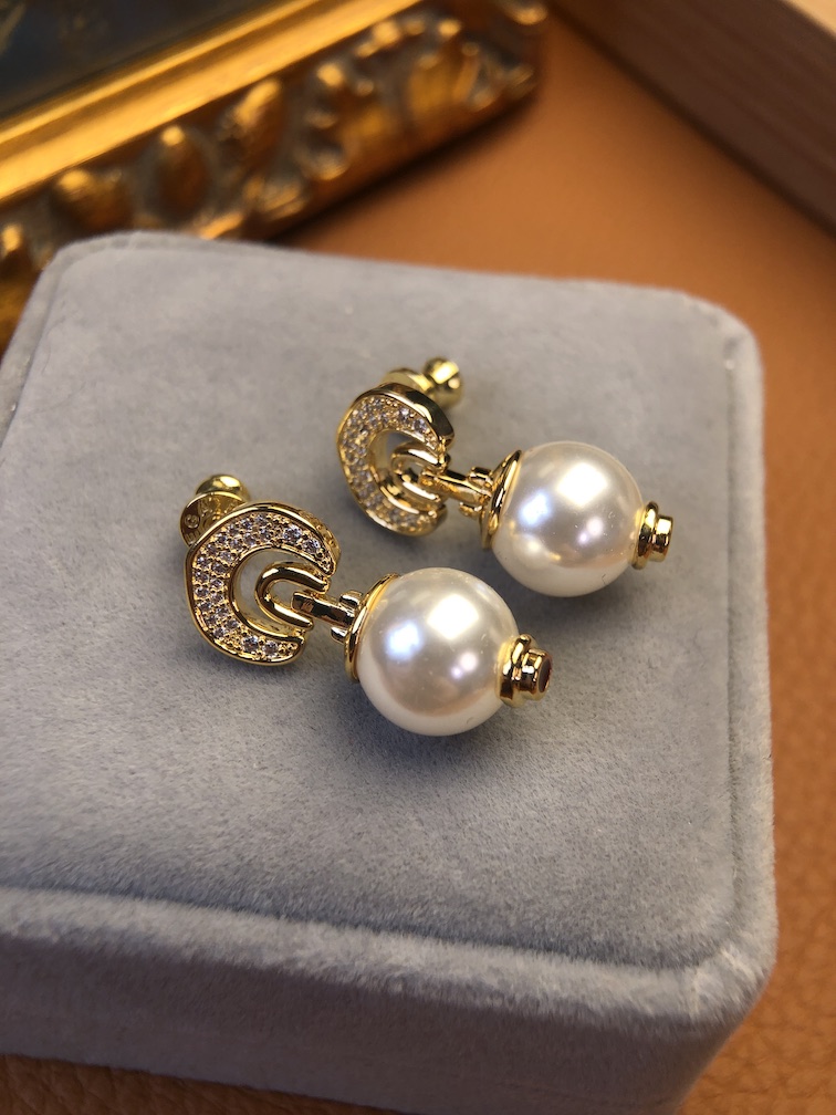 铜合金耳饰 A3184 FR★【奇幻灯珠】耳钉