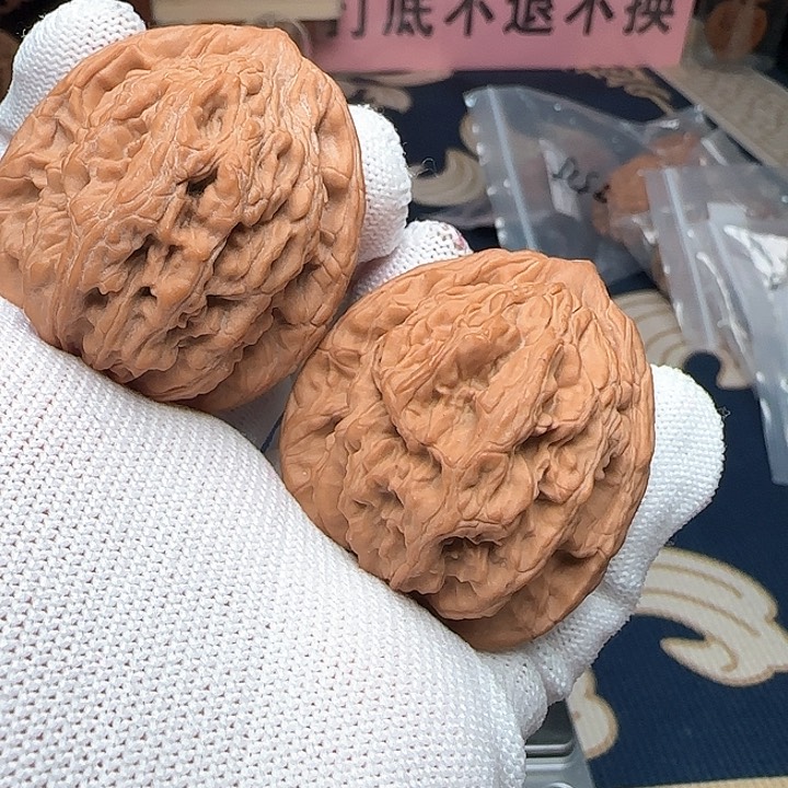 文玩核桃吊坠全品虎头41