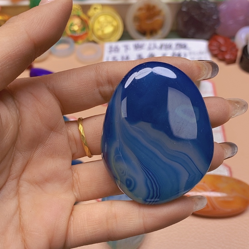 【闪购商品】玛瑙/玉髓颈饰未镶嵌平****3