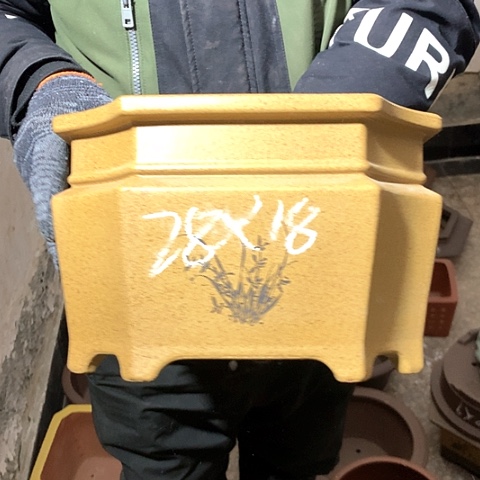 紫砂花盆手工制作