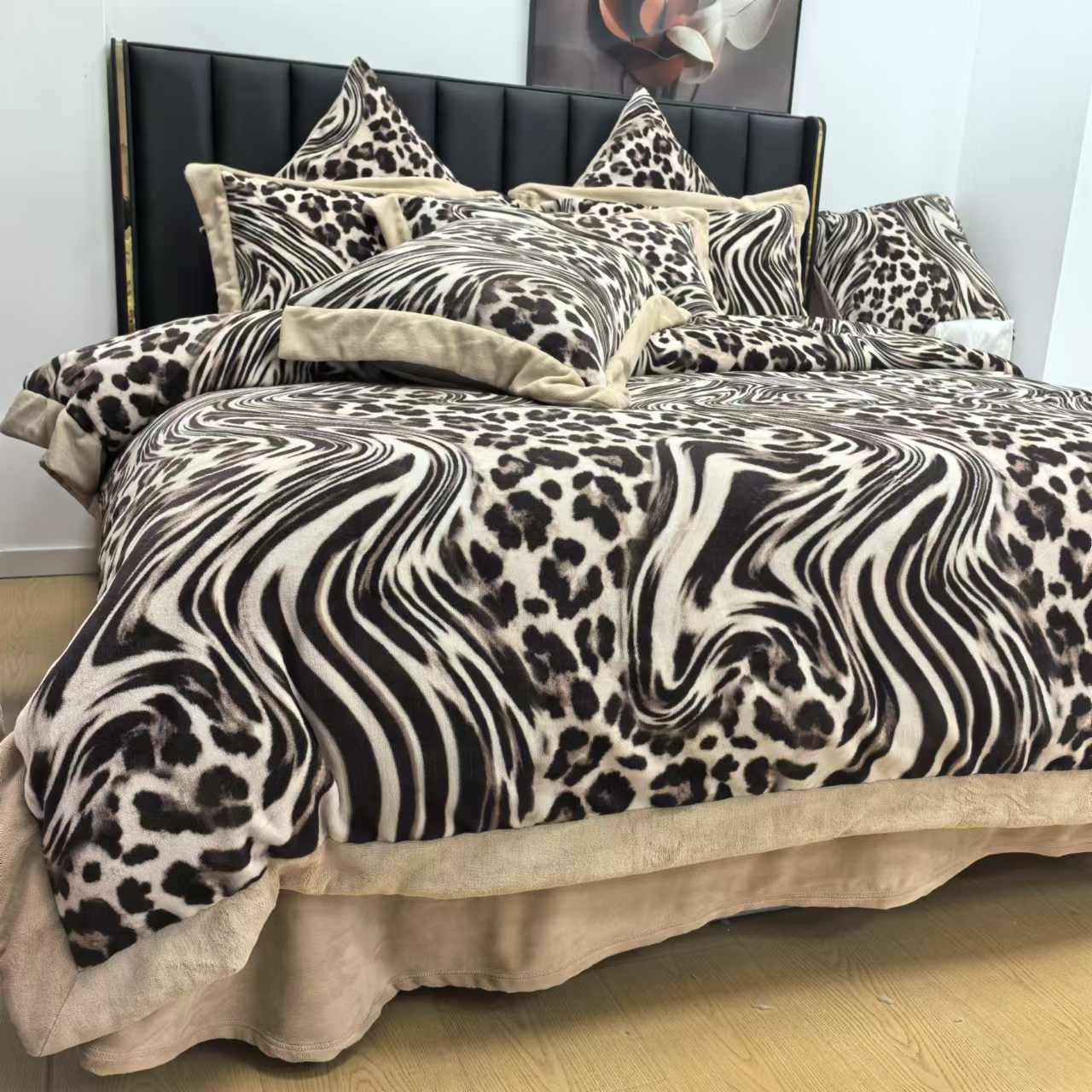 【东来】皇妃 牛奶绒加厚四件套亲肤透气