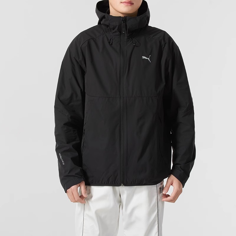 PUMA彪马官方男装男士女装运动服休闲跑步梭织外套631881