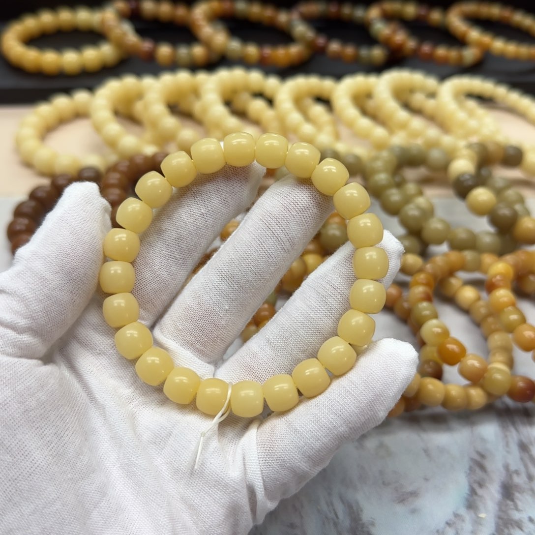 菩提根/象牙果吊坠9*10 精工 10年 鼓珠