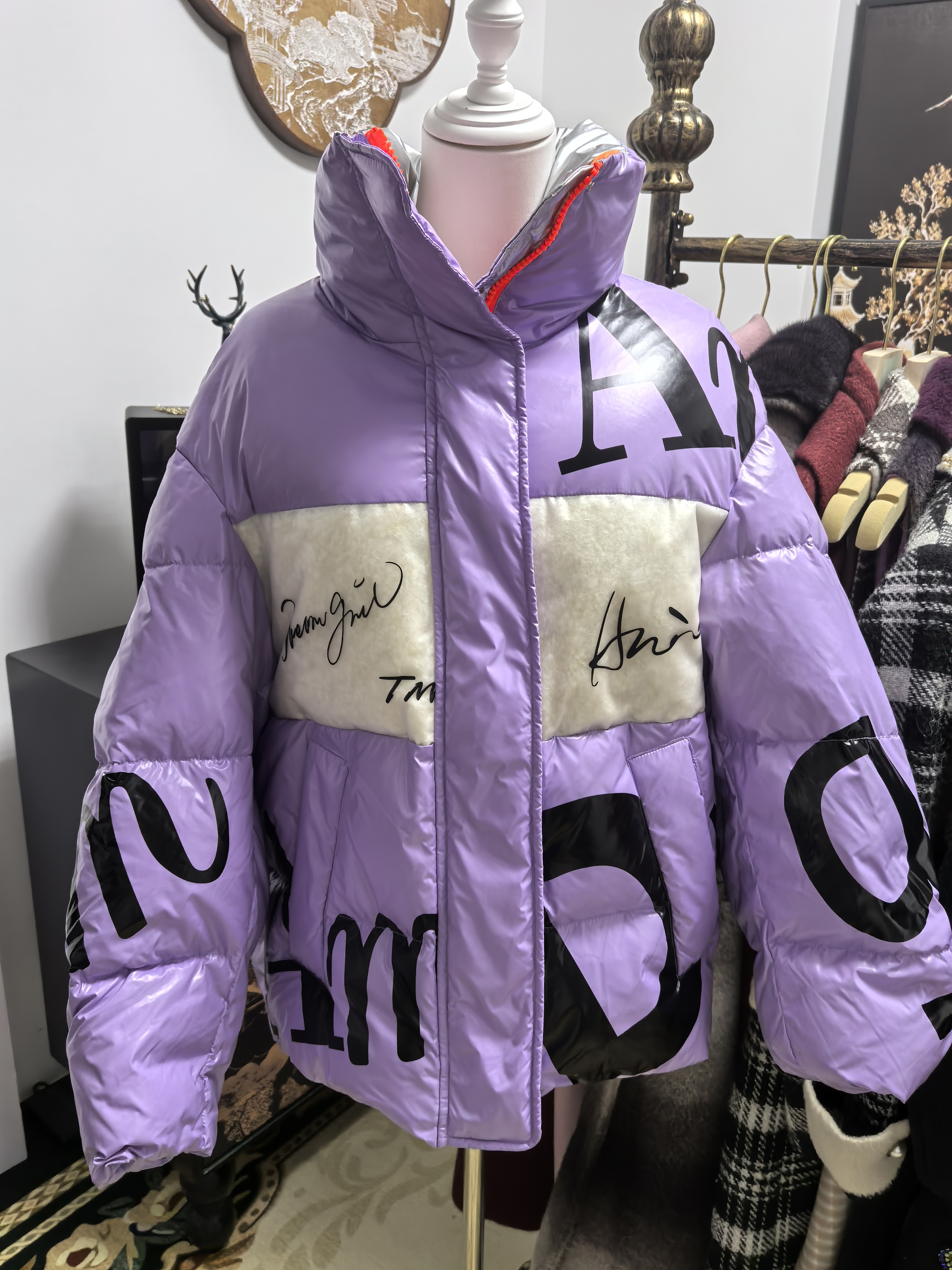 2025女款90白鸭绒羽绒服冬季保暖