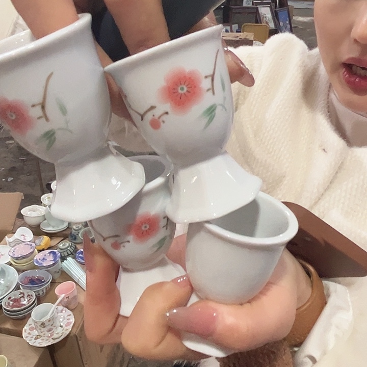 其他瓷景德镇高温瓷4个