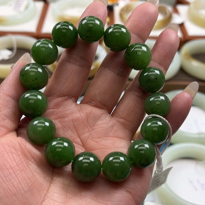 和田玉手串未镶嵌