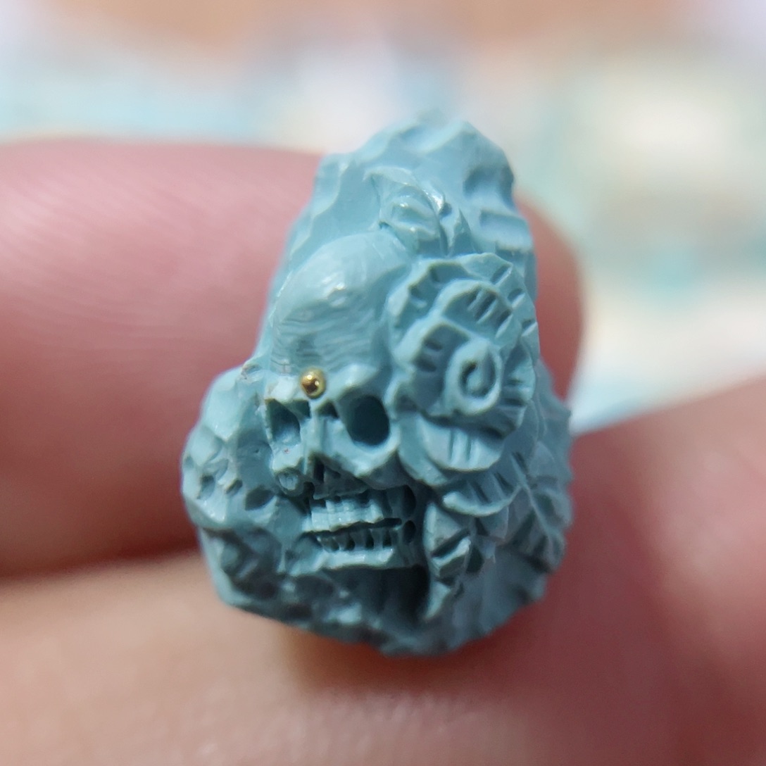 绿松石珠宝奇石未镶嵌