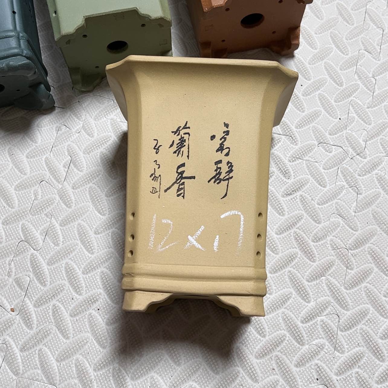 【闪购商品】紫砂花盆周之夏精品紫砂花盆