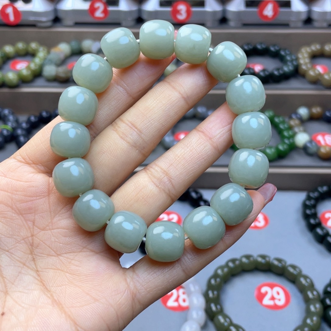 和田玉手链未镶嵌