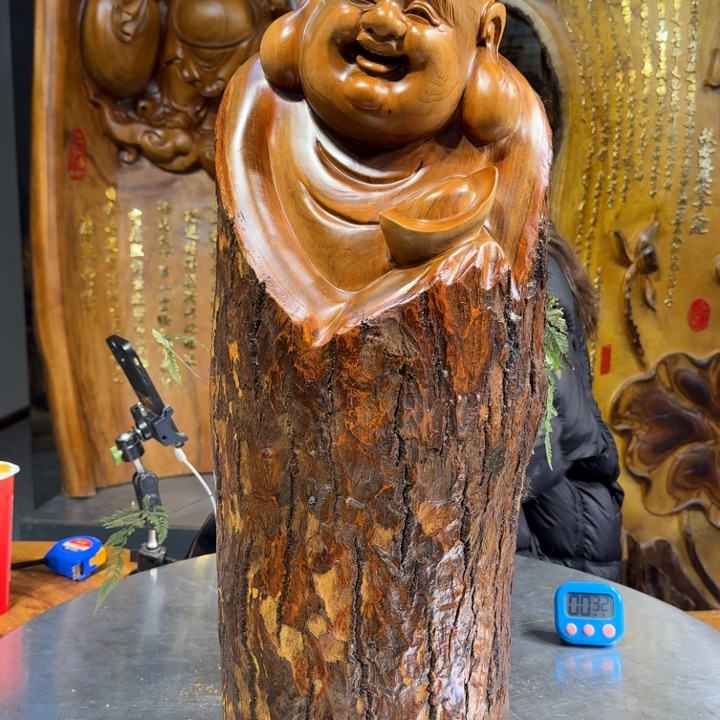 香樟木厚**来长28厘米高66厘米