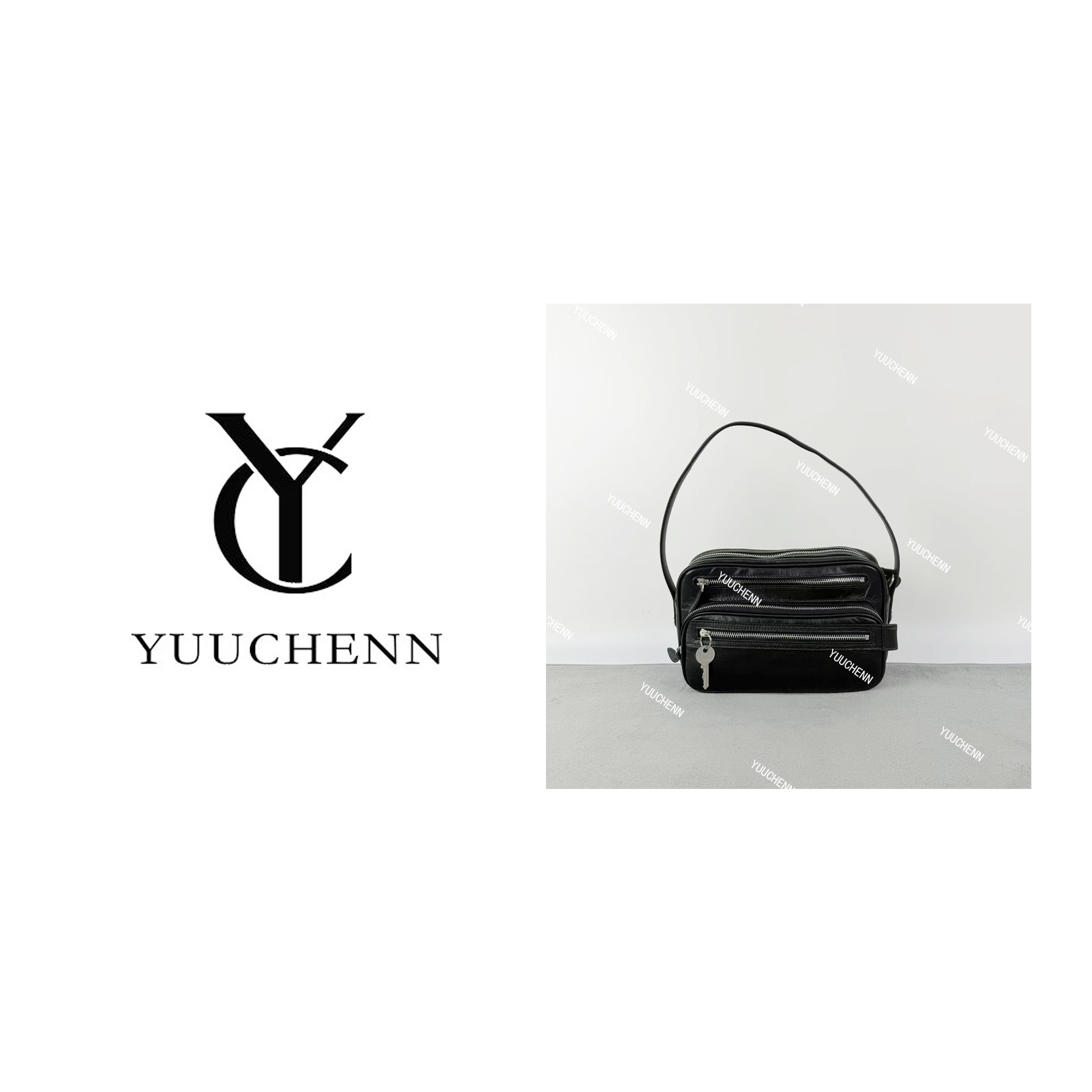 YUUCHENN/ 原创设计高定真皮包HH6793
