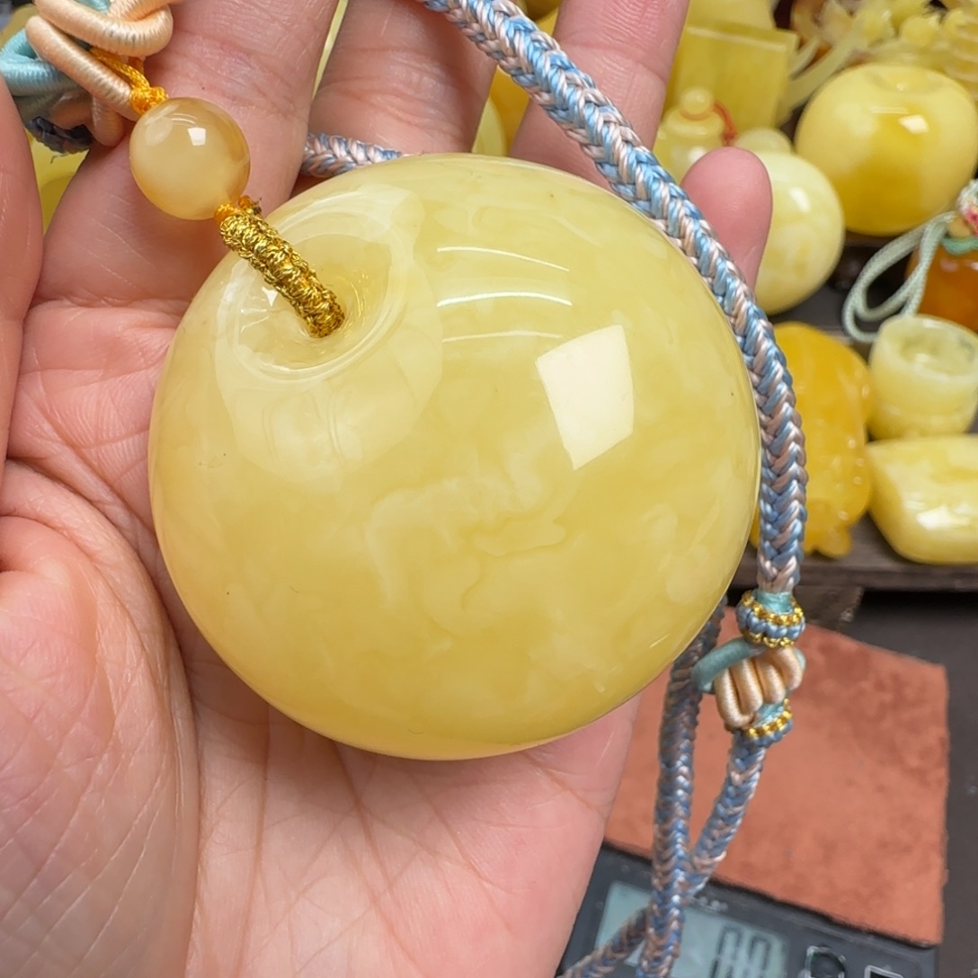 蜜蜡未镶嵌珠宝奇石微瑕