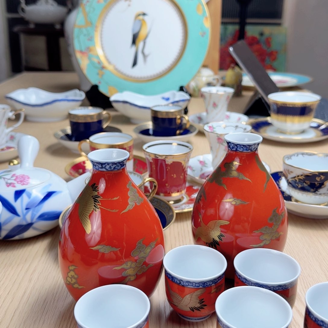 瓷片暖阳大叔海外瓷器