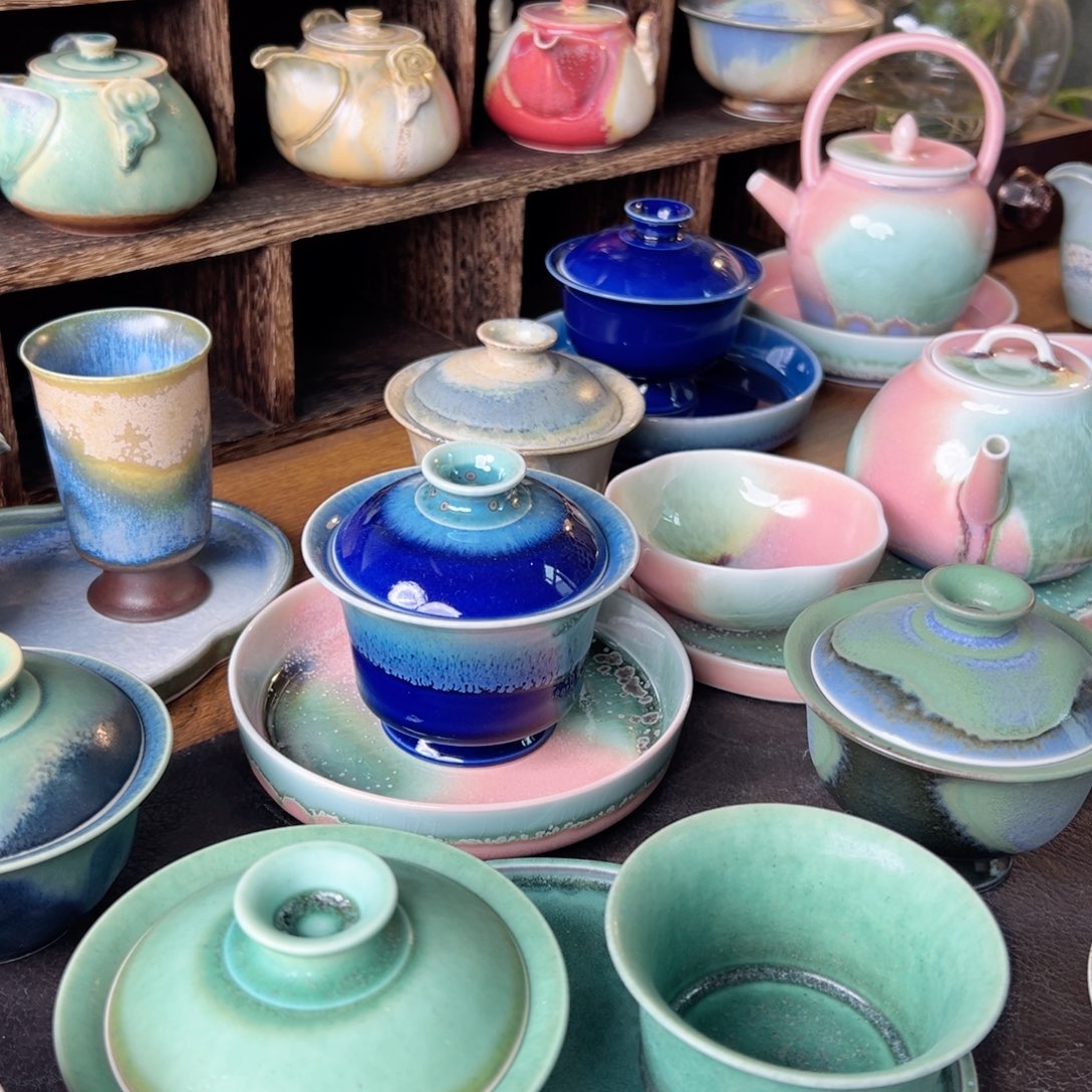 盘纯手工艺制作工艺柴烧