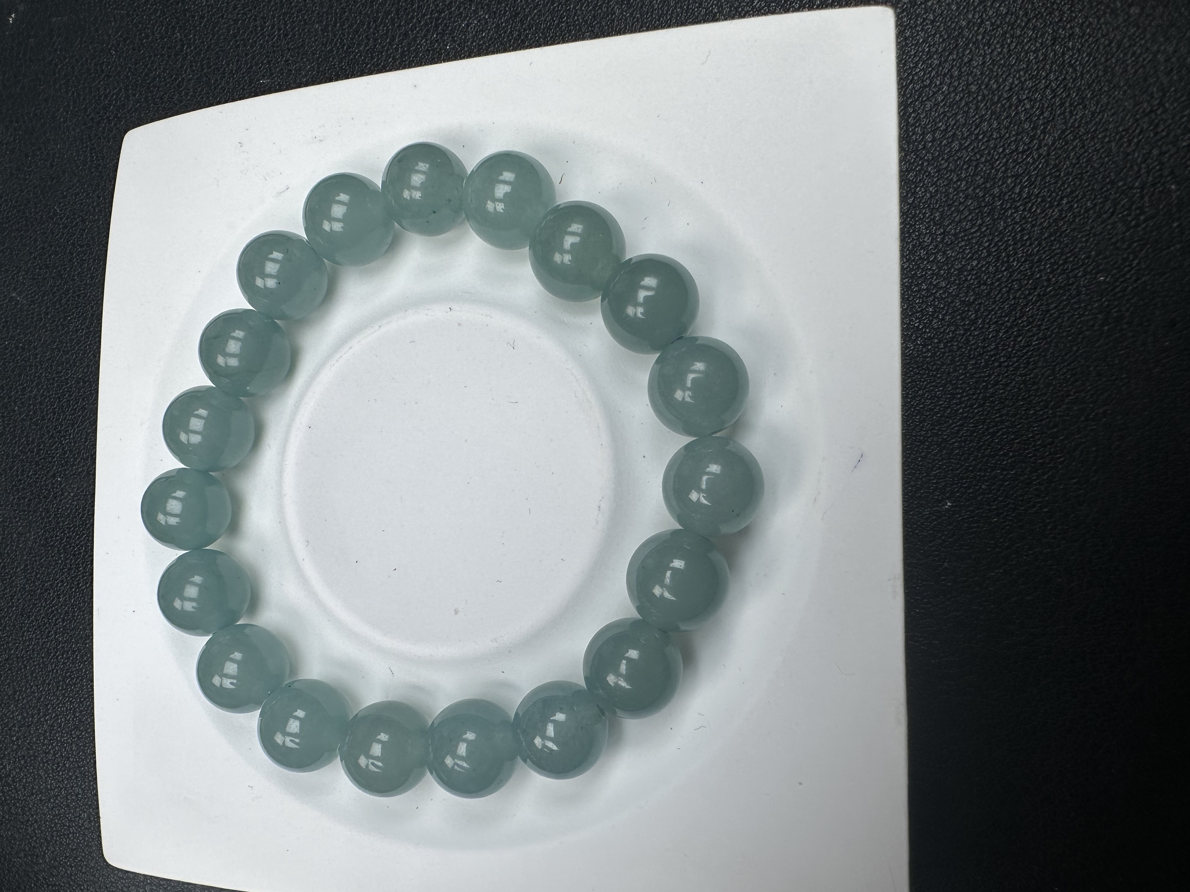 1缅料A货卡10mm蓝水珠 单珠（多样性发一颗）