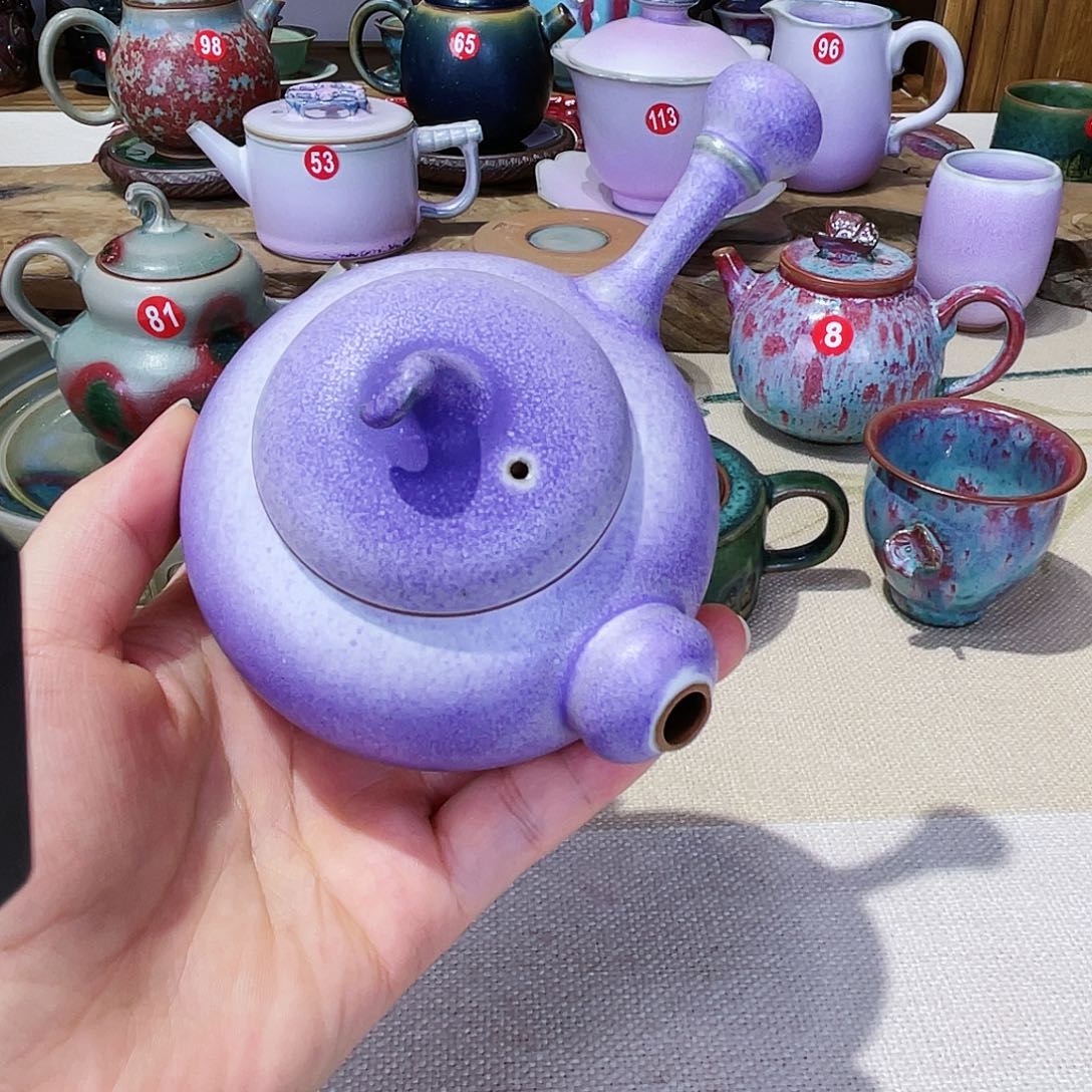 壶禹州钧瓷艺术作品