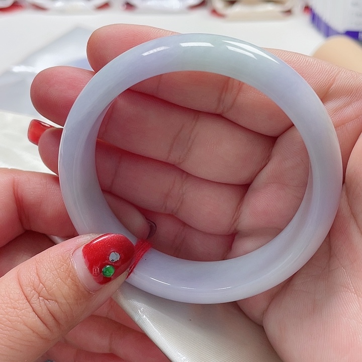 翡翠手镯未镶嵌缅甸翡翠手镯58圈