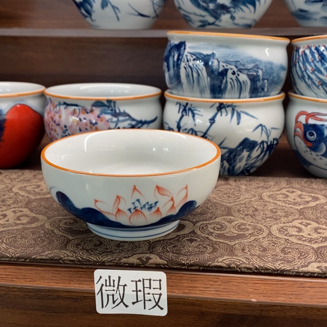 釉下彩手工绘制手工绘制