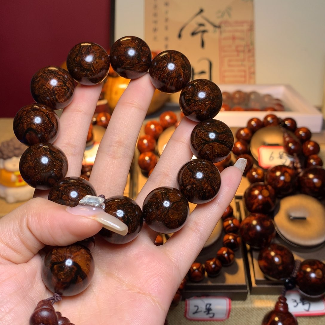 黄花梨/降香黄檀手串/手链餐****仁