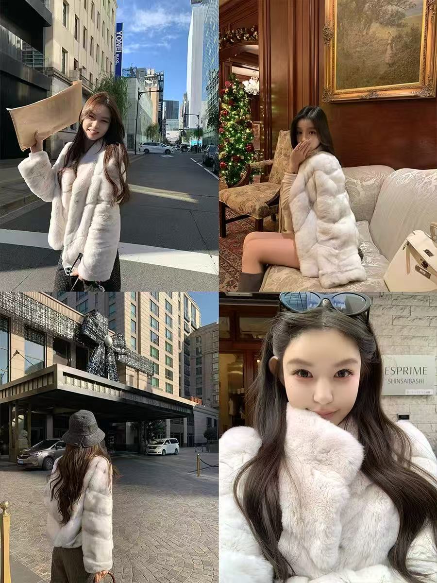 YC2025新款女外套冬季皮草外套