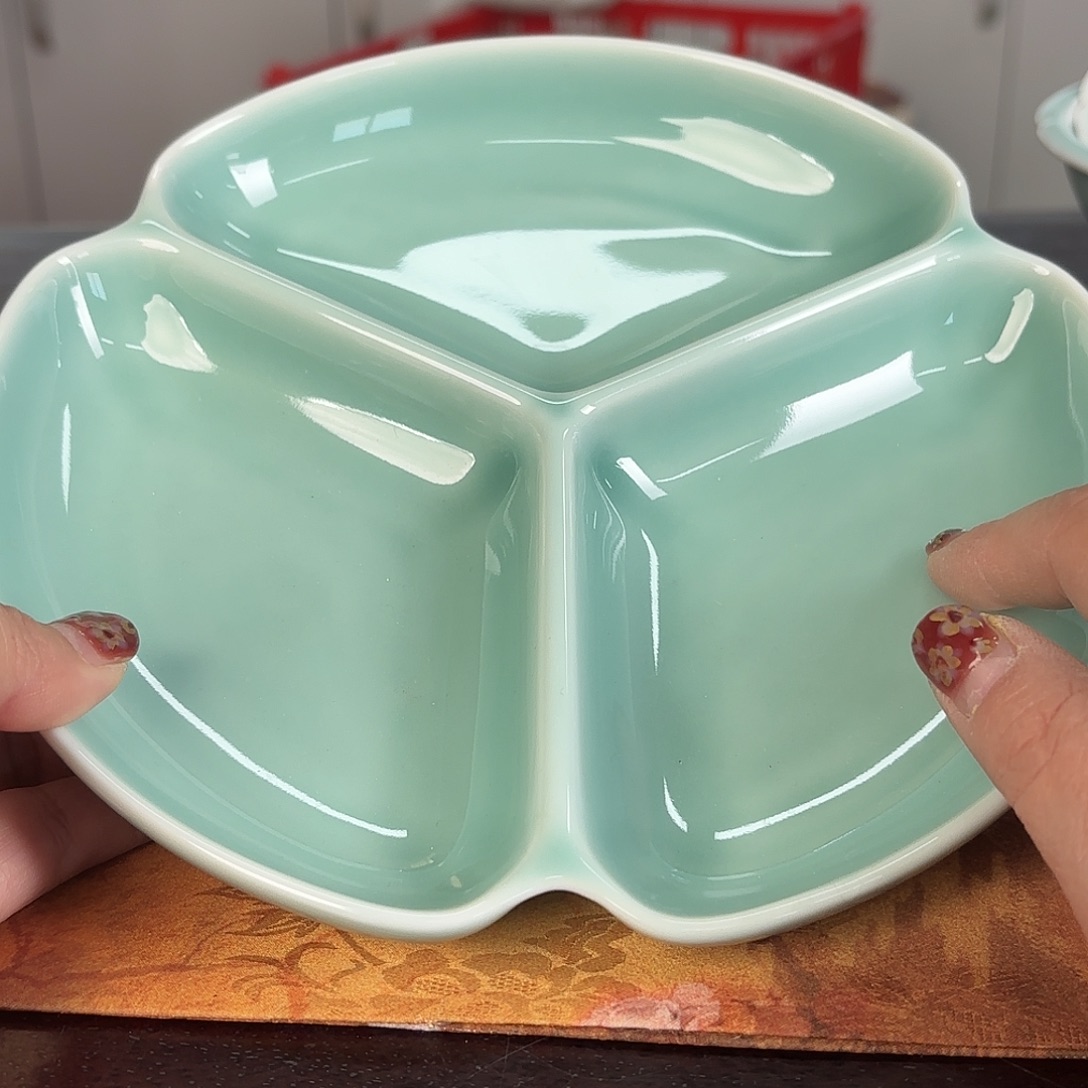 龙泉云间青瓷小米茶器