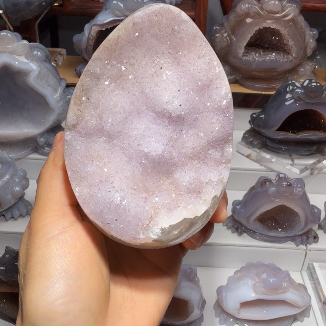 玛瑙/玉髓未镶嵌摆件