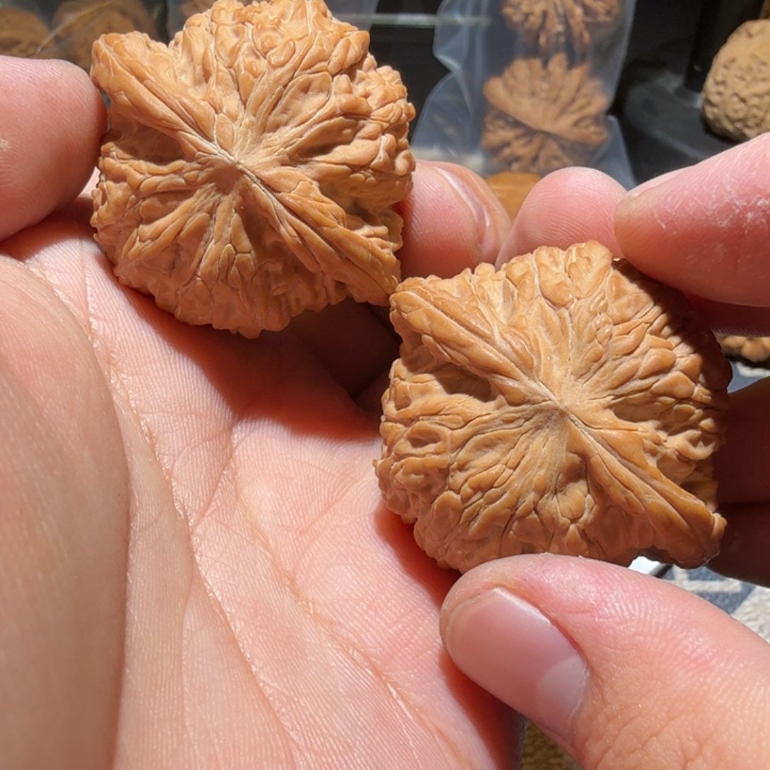 文玩核桃把件王**.磨盘