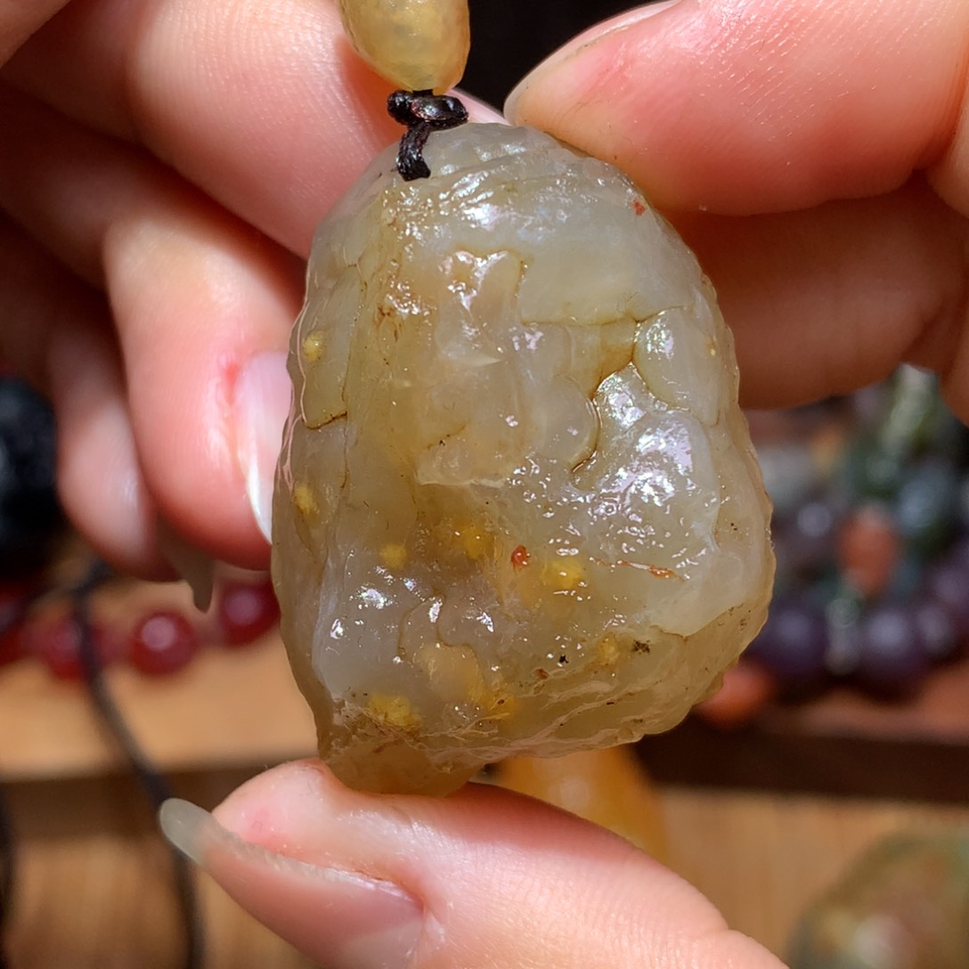 未镶嵌玛瑙/玉髓珠宝半成品