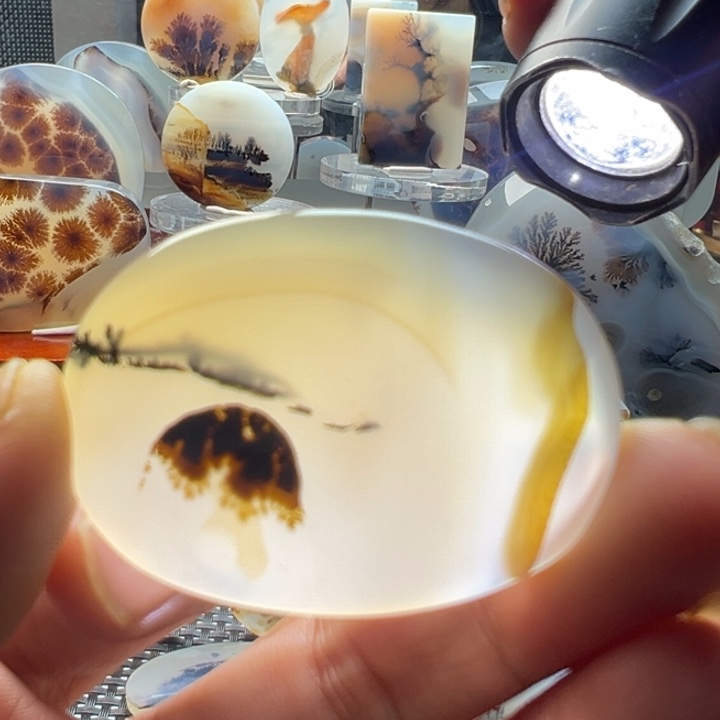 未镶嵌玛瑙/玉髓珠宝奇石