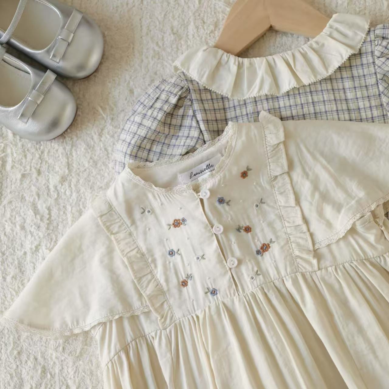 A1292#CYX-XZF-6520牛仔蓝裤子