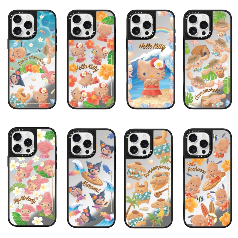 【限定夏威夷黑皮三丽鸥】CASE凯蒂猫iPhone17Promax手机壳苹果16