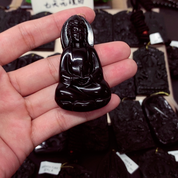 天然a货钢琴黑挂件