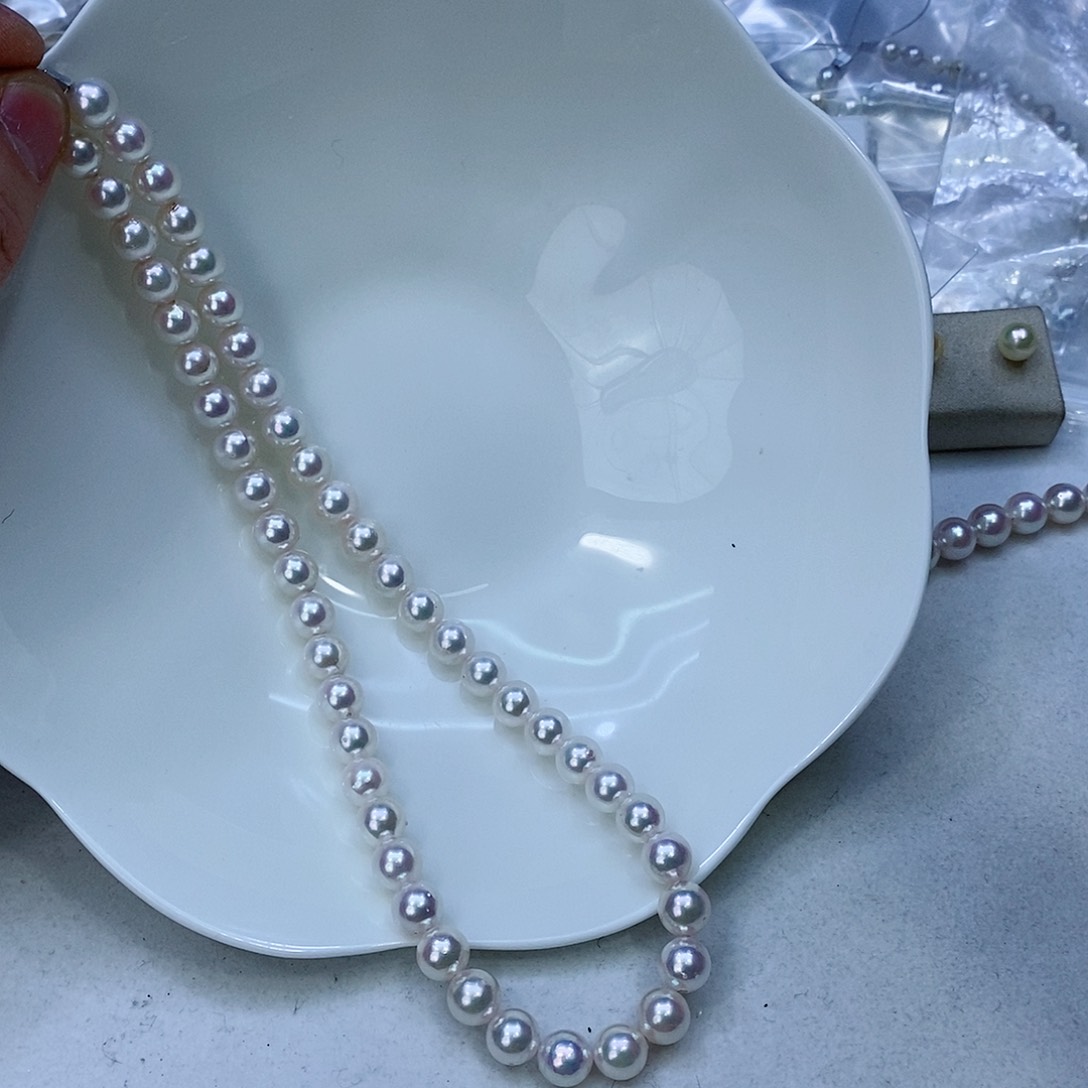 海水珍珠颈饰银S925镶嵌