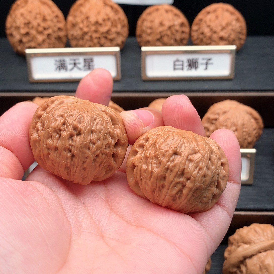 吊坠文玩核桃129号铁锤37+