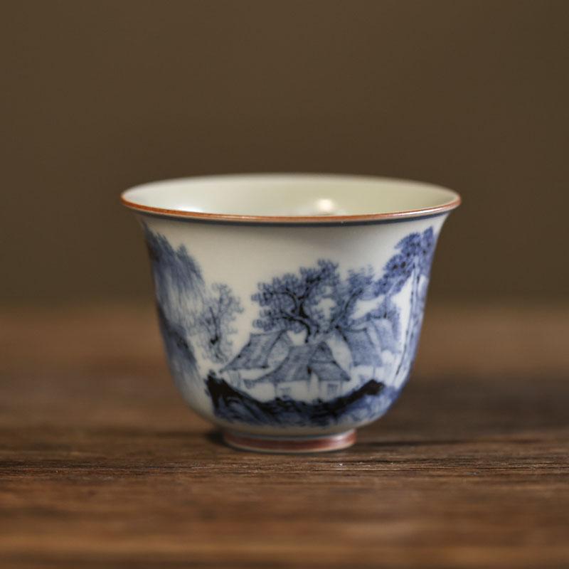 【非遗好物】山水人家-墨冉-铃铛杯-110CC（新墨冉0181随机）