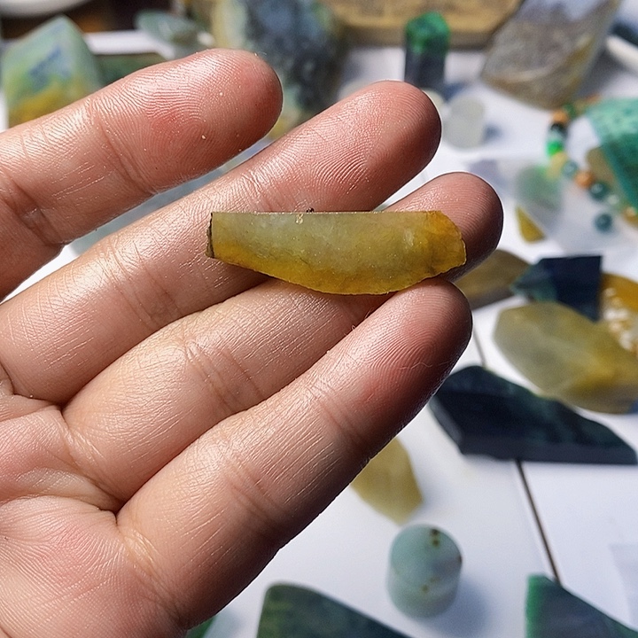 翡翠散珠天然翡翠A货