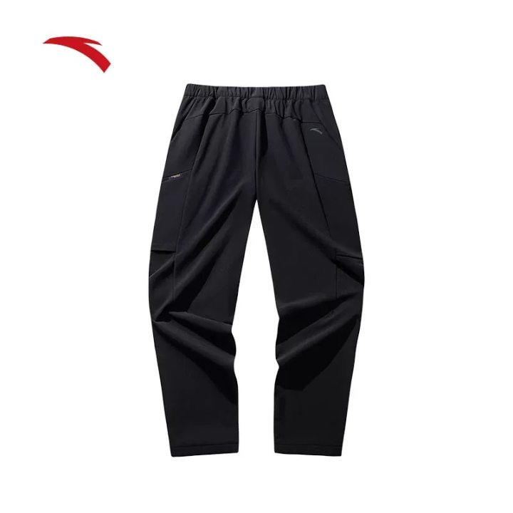 【安踏×国家地理联名】冬季休闲裤运动男士通勤百搭长裤152446504N